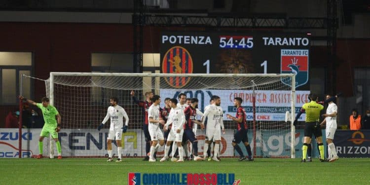 Potenza-Taranto 1-1, la fotogallery