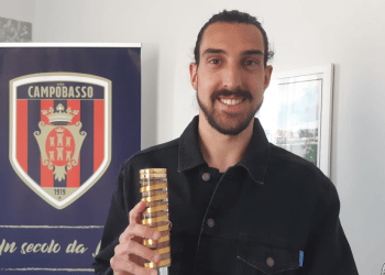 Il premio Gentleman Lega Pro a Kevin Magri del Campobasso