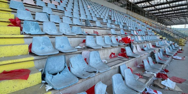 Barletta-Martina, diversi danni allo stadio Iacovone