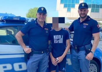 Questura di Taranto, ritrovato ragazzo di origini finlandesi