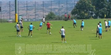 Taranto, istantanee dal ritiro di Sturno (fotogallery)