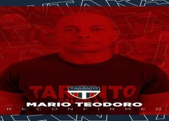 New Taranto e Mario Teodoro ancora insieme