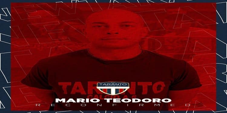 New Taranto e Mario Teodoro ancora insieme
