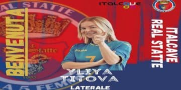 Italcave Real Statte, arriva Ylia Titova