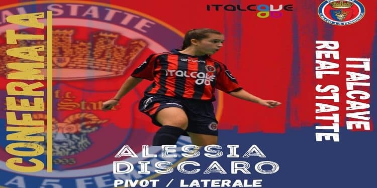 Italcave Real Statte, confermata Alessia Discaro