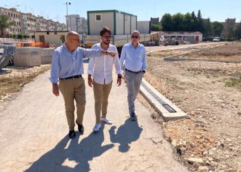Stadio “Valente”, sopralluogo al cantiere della nuova casa dell’atletica tarantina