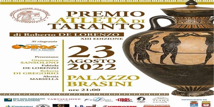 Prisma Taranto Volley, riconoscimento al Premio Atleta di Tarano