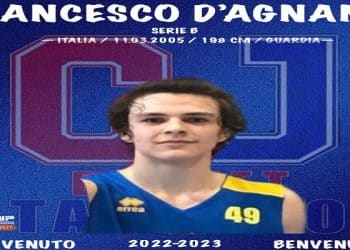 CJ Basket Taranto: ufficiale Francesco D’Agnano nuovo under!