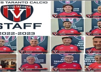 Virtus Taranto: le riconferme dello staff tecnico