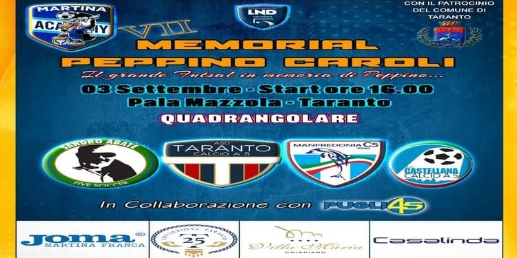 Futsal, a Taranto profumo di serie A