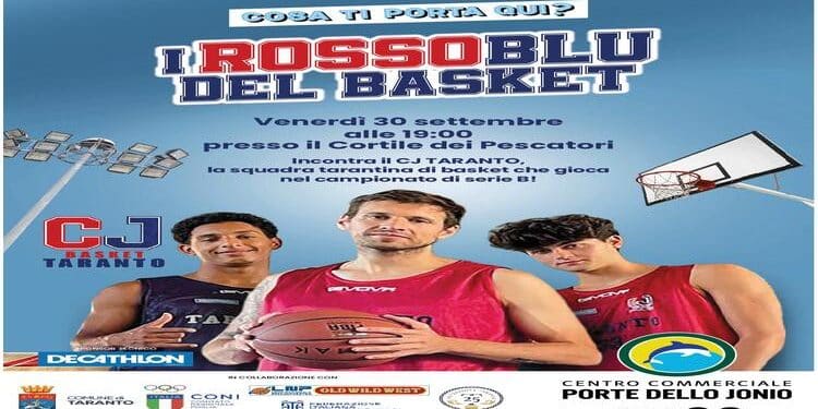 CJ Basket Taranto, venerdì 30 settembre la presentazione ufficiale