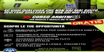 Nuovo Corso Arbitri A.I.A. – F.I.G.C. Sezione di Taranto