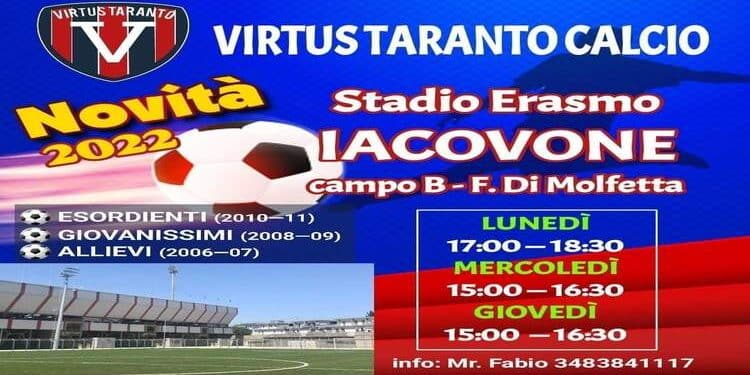 Virtus Taranto: si realizza il sogno dello Iacovone B