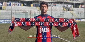 Taranto, ufficializzato l’ingaggio di Giovanni Formiconi