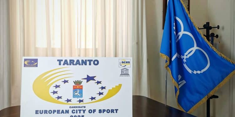 Taranto “Città europea dello sport 2025”, lanciata la candidatura ufficiale