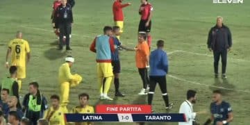Latina-Taranto 1-0, Capuano: “Il gol di Lamonica è regolarissimo”