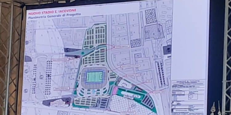 Depositato ufficialmente il progetto del nuovo stadio “Iacovone”