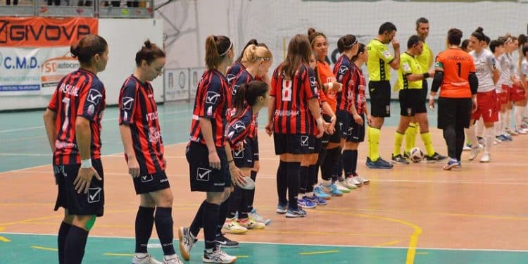 Italcave Real Statte, si ferma sul 2-2 contro il Futsal Irpinia