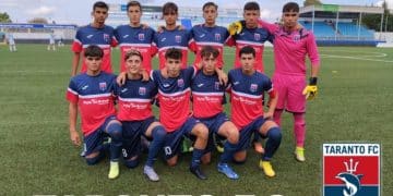 Taranto, settore giovanile: la formazione Under 17 lotta e perde contro il Catanzaro