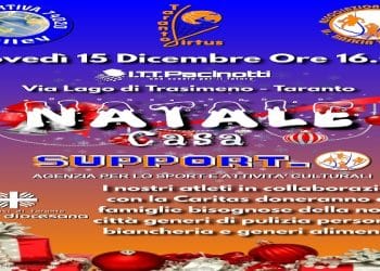 Natale in casa Support, Stola: “Support non è solo sport. Vogliamo regalare un sorriso ai più bisognosi”