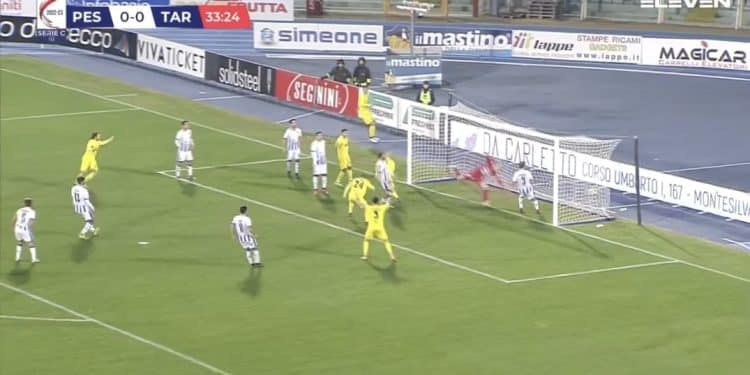Pescara-Taranto 0-2, la cronaca: tripudio ionico all’Adriatico. Manetta-Tommasini tre punti di platino in tasca