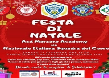 Nico Chioppa, concerto di Natale per i bambini di Taranto