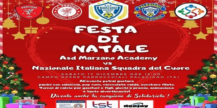 Nico Chioppa, concerto di Natale per i bambini di Taranto