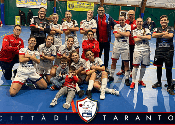 Città di Taranto: l’anno si chiude con la quarta vittoria consecutiva