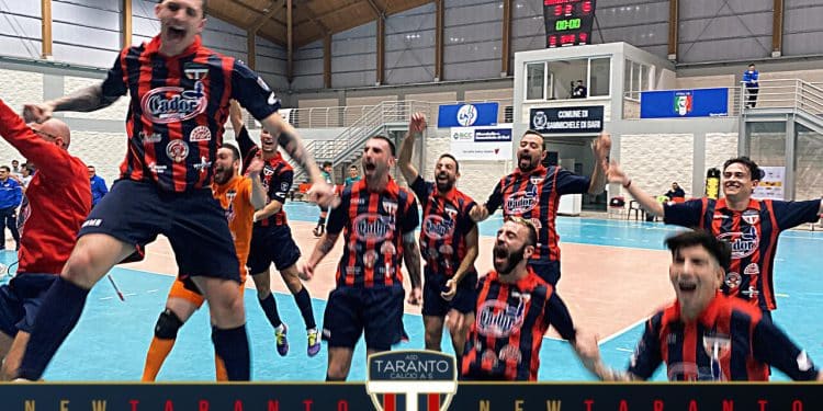 New Taranto: chiuso l’anno con il botto. Scontro diretto vinto con Sammichele