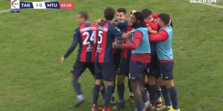 Taranto-Monterosi Tuscia 1-0, la cronaca: Tommasini decisivo, rete da play-off