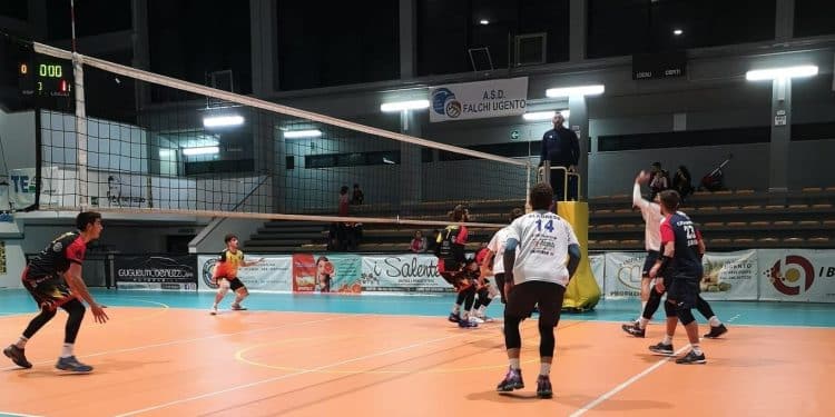 Vibrotek Volley, sconfitta contro i Falchi Ugento Beach