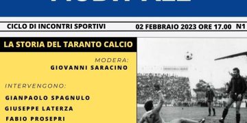 Mudit Alè, primo incontro sulla storia del calcio a Taranto