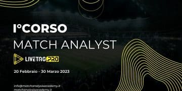 Al via il  I° Corso Match Analyst LiveTag.pro