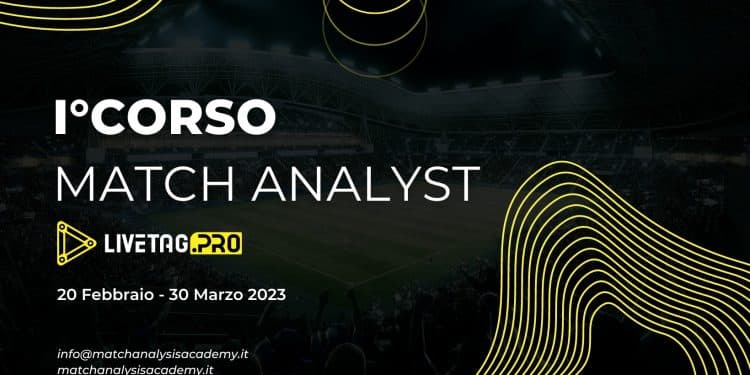 Al via il  I° Corso Match Analyst LiveTag.pro