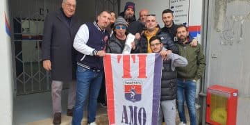 Taranto, tifosi: il buon compleanno dello “Zoccolo Duro” al “Totem” Capuano