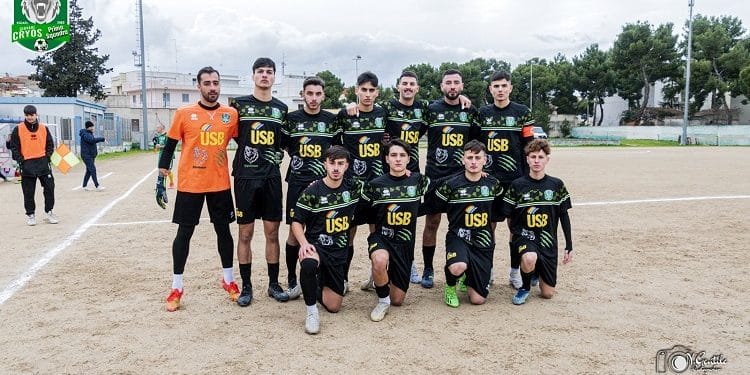 Giovani Cryos, punto prezioso a Casamassima contro l’Arcobaleno Triggiano