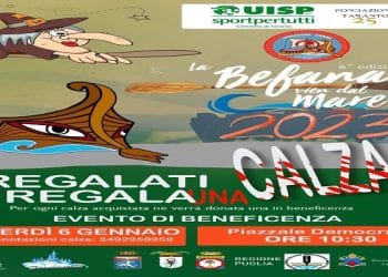 Venerdì 6 gennaio “La Befana vien dal mare…”