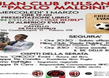 “Non chiamatemi Bubu”, Chicco Evani presenta in Puglia la sua biografia