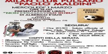 “Non chiamatemi Bubu”, Chicco Evani presenta in Puglia la sua biografia