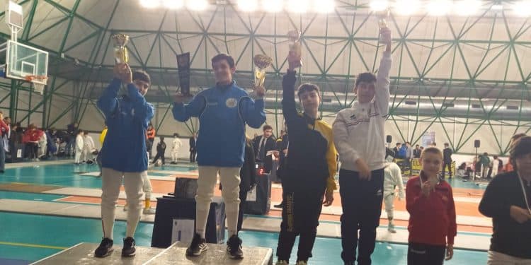 Prova Interregionale Gran Premio Giovanissimi, ottimi risultati per gli Under 14 del Club Scherma Taranto