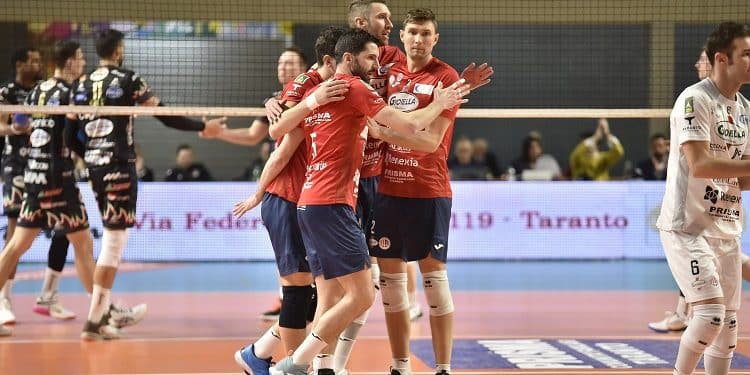 Gioiella Prisma Taranto, sconfitta per 0-3 contro la Sir Safety Susa Perugia