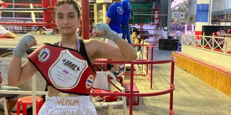 Arti marziali. Muay Thai: la bella favola di Noemi Semeraro