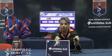 Taranto-Avellino 2-2, Capuano: “C’è tanto amaro in bocca, meritavamo i tre punti”