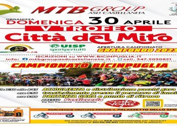 Bicinpuglia 2023, iniziano le Marathon e Medio Fondo. Si parte da Castellaneta