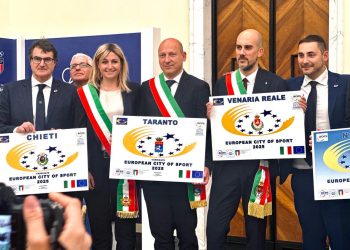 Città europea dello Sport, Taranto presente alla cerimonia di candidatura a Roma