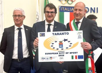 Città europea dello Sport, Taranto presente alla cerimonia di candidatura a Roma