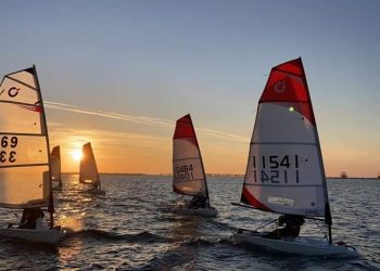 Gli atleti Ondabuena TP a Formia alla IV Ranking Nazionale Open Skiff