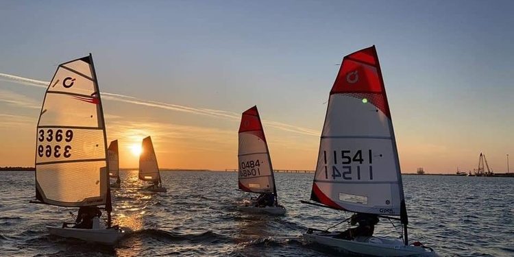 Gli atleti Ondabuena TP a Formia alla IV Ranking Nazionale Open Skiff