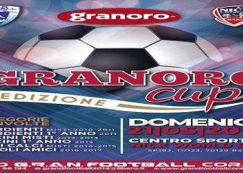 Domenica 21 maggio la settima edizione della Granoro Cup