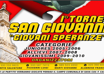 Torneo San Giovanni, la prima edizione organizzata dalla ASD Sava Academy